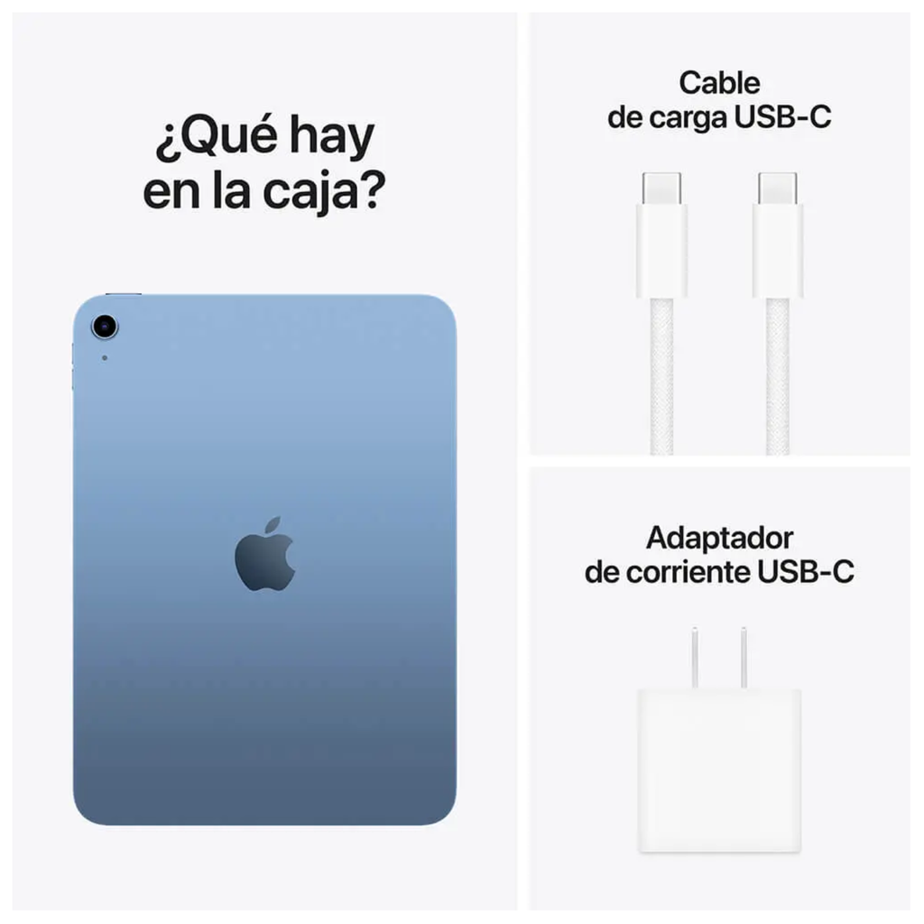 Apple iPad 11 A16 WiFi 128GB Blue Pantalla Liquid Retina 11 Pulgadas