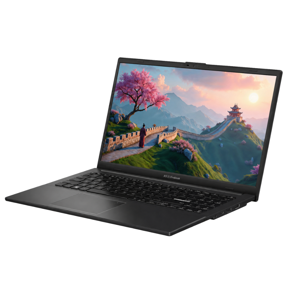 ASUS - Vivobook Go 15" Laptop FHD - Ryzen 5 7520U with 8GB RAM - 512GB SSD - Black