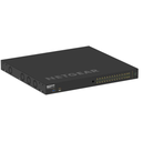 NETGEAR AV Line M4250-26G4F-PoE++ – Switch Administrable 24 Puertos Gigabit con PoE++ (720W), 4 Puertos SFP, Optimizado para AV-over-IP, Montaje en Rack – Nuevo