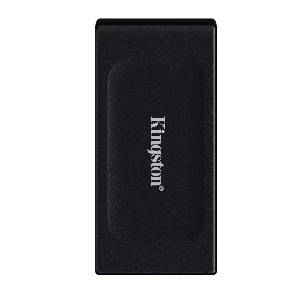 SSD Externo Kingston XS1000 1TB USB 3.2 Gen 2 - Hasta 1,050MB/s, USB-C, Diseño Ultra Compacto, Negro/Plata