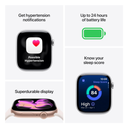 Apple Watch Series 11 GPS 46mm Negro Jet Banda Deportiva Negra S/M