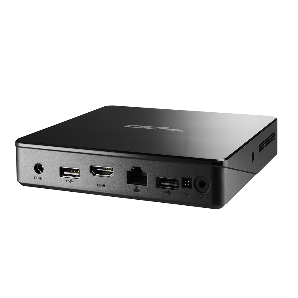 Shuttle XPC Nano NS02AV2, 0.57L, Android, Rockchip RK33681, 2GB RAM, 16GB eMMC storage, Fanless, Media Player w/Digital Signage App, VESA mount