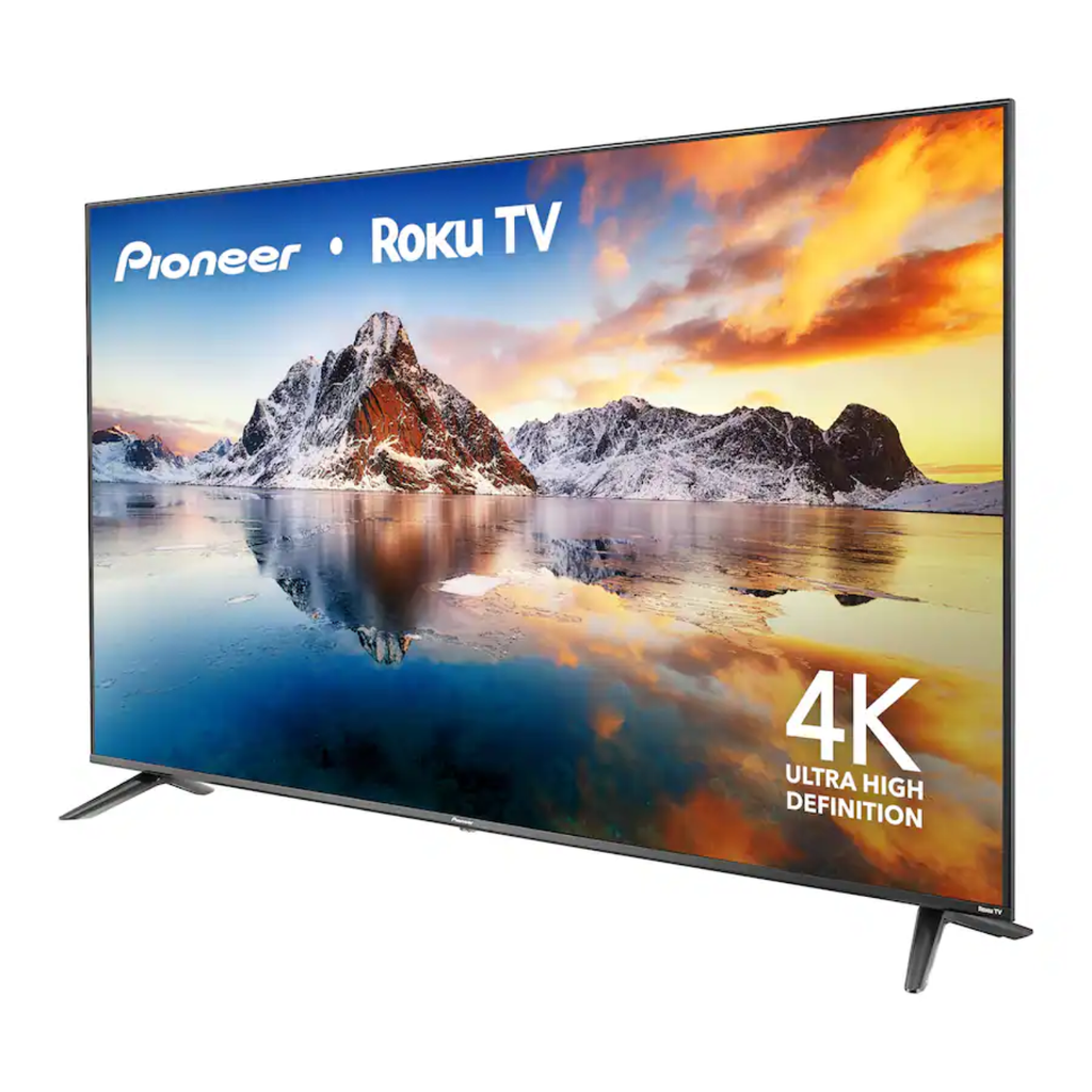 Pioneer 65 Pulgadas Class LED 4K UHD Smart Roku TV Resolución 2160p PN65-R851-26U