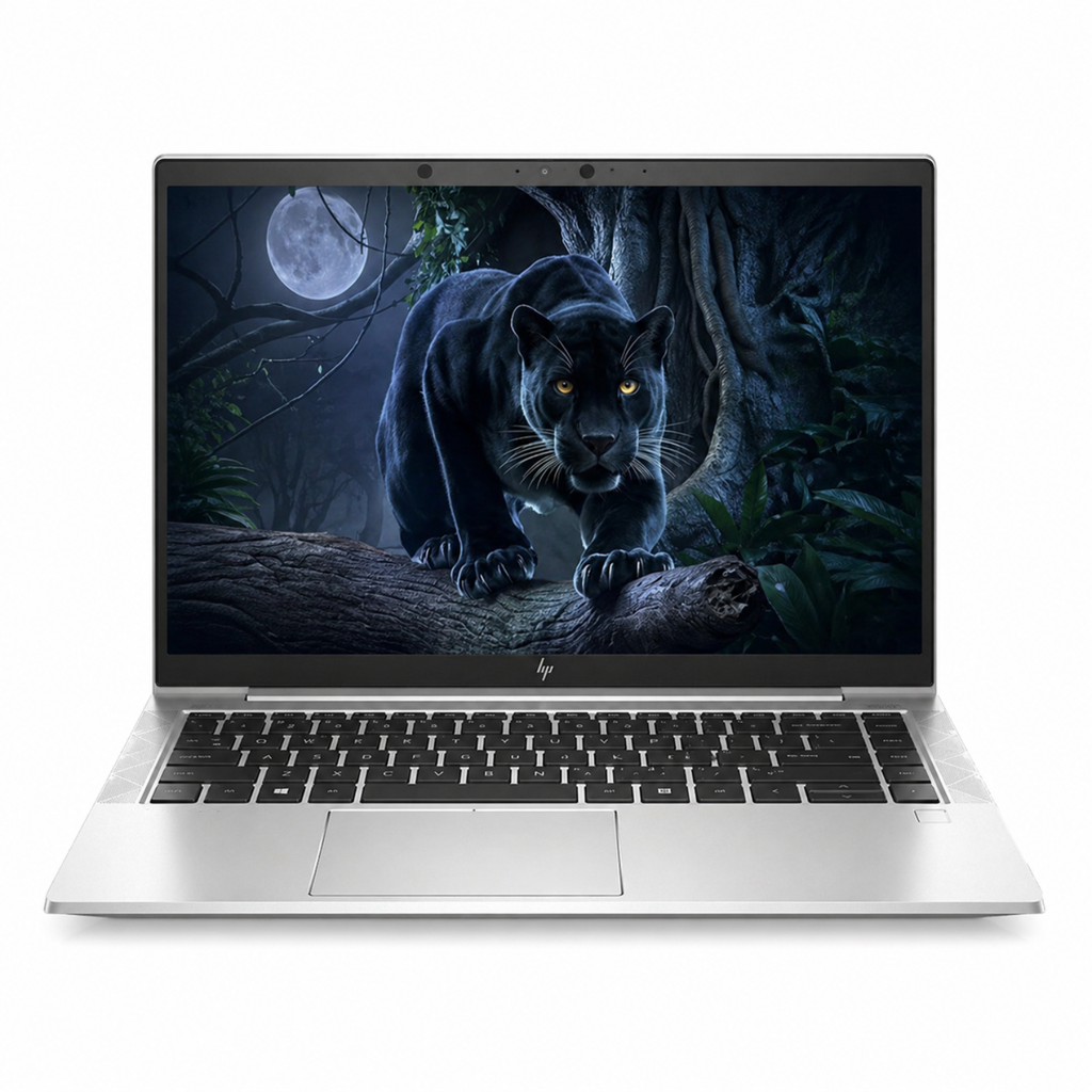 HP EliteBook 845 G8 Refurbished – Ryzen 5 PRO 5650U, 16GB RAM, 256GB SSD NVMe, 14" FHD, Windows 11 Pro, Fingerprint, Backlit Keyboard, Pike Silver
