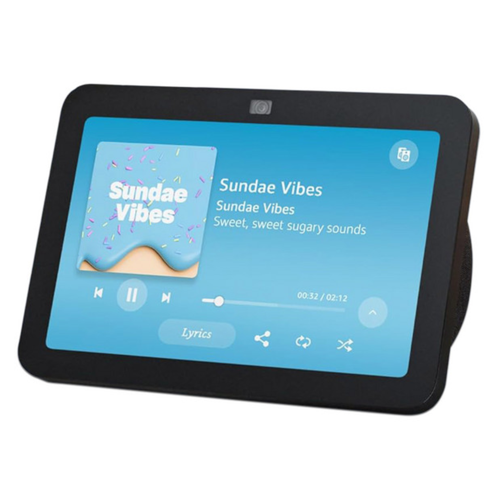 Amazon Echo Show 8 (3.ª generación, modelo de 2023) | Pantalla con audio espacial, hub de casa inteligente y Alexa | Negro | UPC: 840268905323