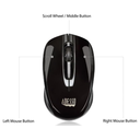 Adesso iMouse S50 Mini Mouse Inalámbrico 2.4GHz Compacto Negro