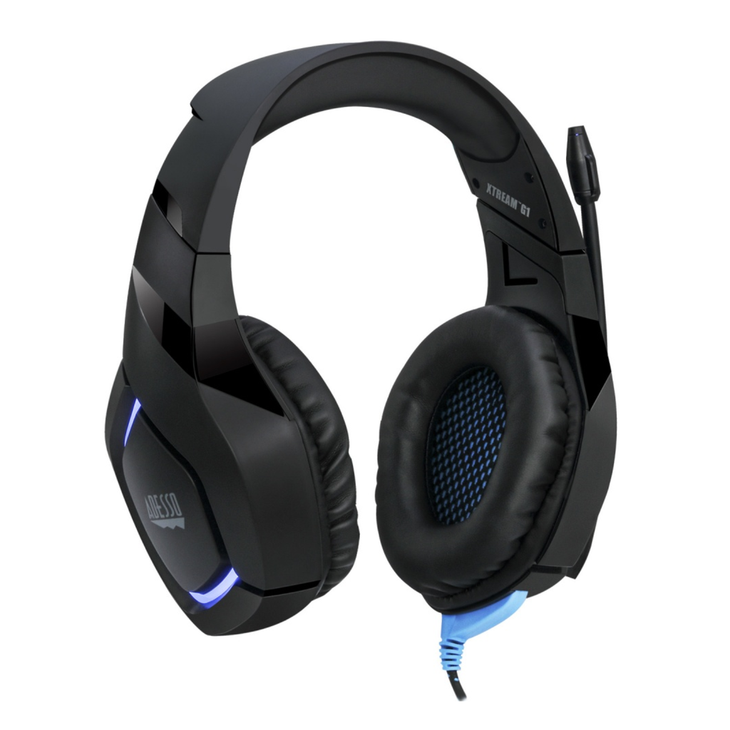 Adesso Audífonos Gaming Estéreo con Micrófono Over-Ear