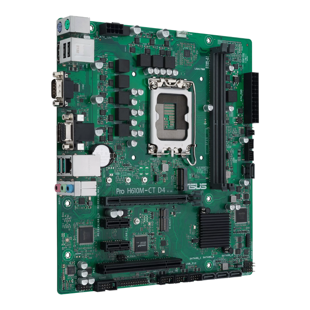 ASUS H610M-CT Pro Tarjeta Madre Intel H610 Micro ATX DDR4