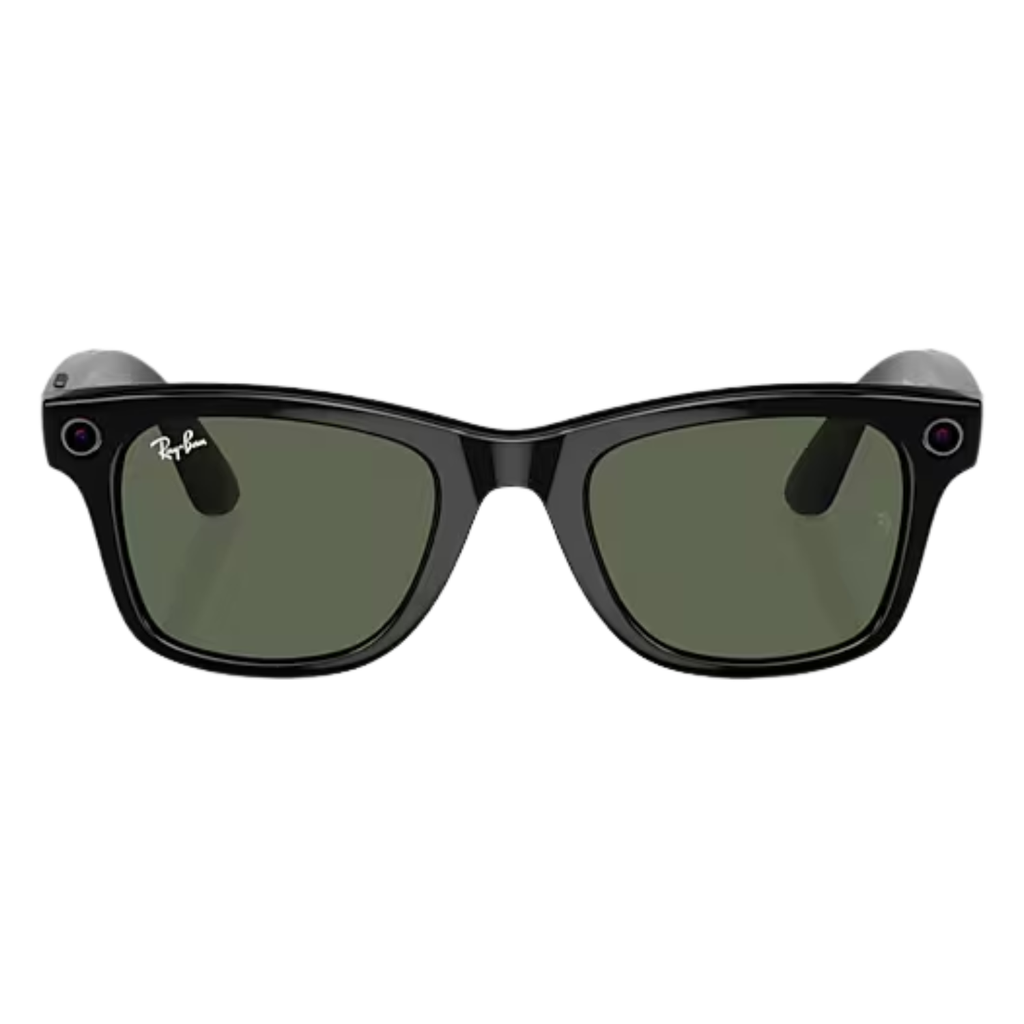 Gafas Inteligentes Ray-Ban Meta Wayfarer Shiny Black Green Lenses con Meta AI