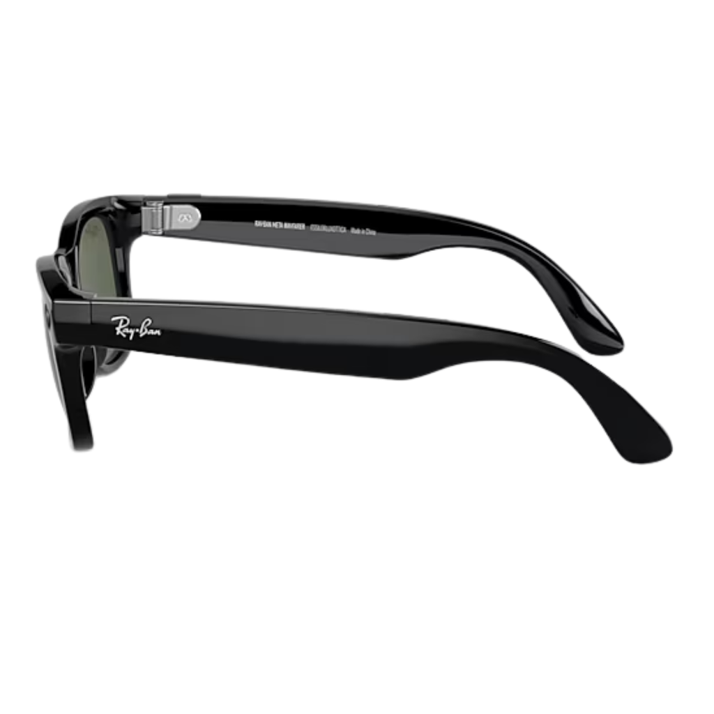 Gafas Inteligentes Ray-Ban Meta Wayfarer Shiny Black Green Lenses con Meta AI