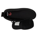 BILLY Footwear Toddler Harmon Sneakers - Black 12T: Zipper & Lace Up, Cushioned Insole, Non Marking Sole