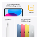Apple iPad 11" A16 256GB WiFi Amarillo Liquid Retina