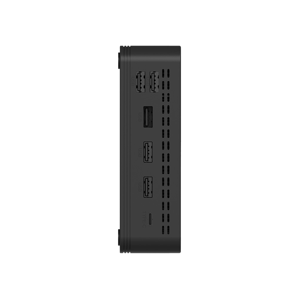 Hyundai Mini PC, Windows 11, Intel N4020, 4GB RAM, 128GB Storage, Supports 2.5" SATA & M.2 SSD Slot, USB-C, Dual Monitor Support, 4K UHD, Fanless, Vesa Mount Included, AC WiFi 