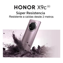Smartphone Honor X9c 5G - 256GB / 8GB RAM, Pantalla OLED 120Hz, Morado (Purple)