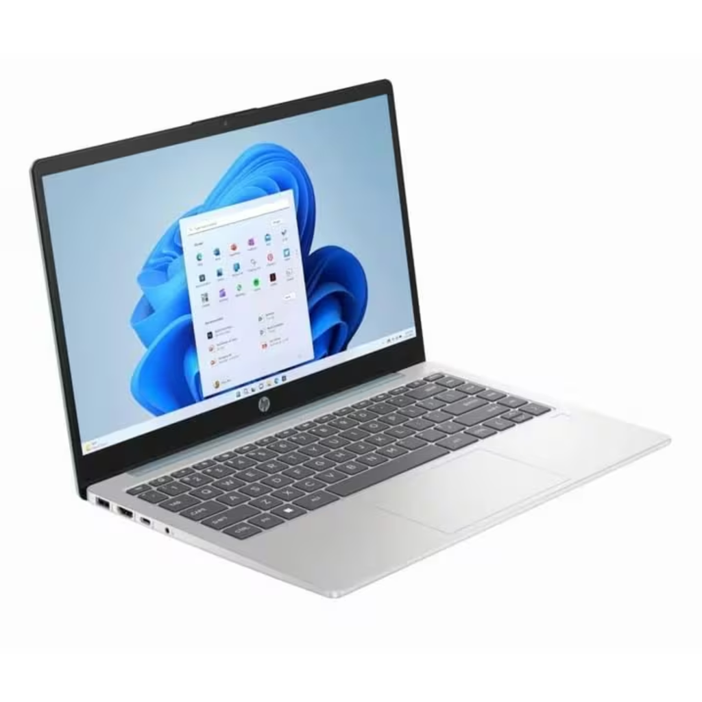 Laptop HP 14" HD - Procesador AMD Athlon Gold 7220U, 4GB RAM, 128GB UFS, Windows 11, Moonlight Blue