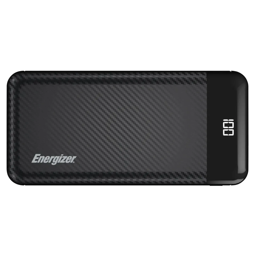 Power Bank Energizer UE10068 10,000mAh Slim Negro - Doble Salida USB