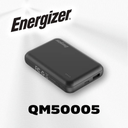 Energizer Ultimate Magnetic Power Bank 5,000mAh – Carga Rápida 18W, USB-C + USB-A, Compatible con MagSafe, LED Indicador, Color Negro