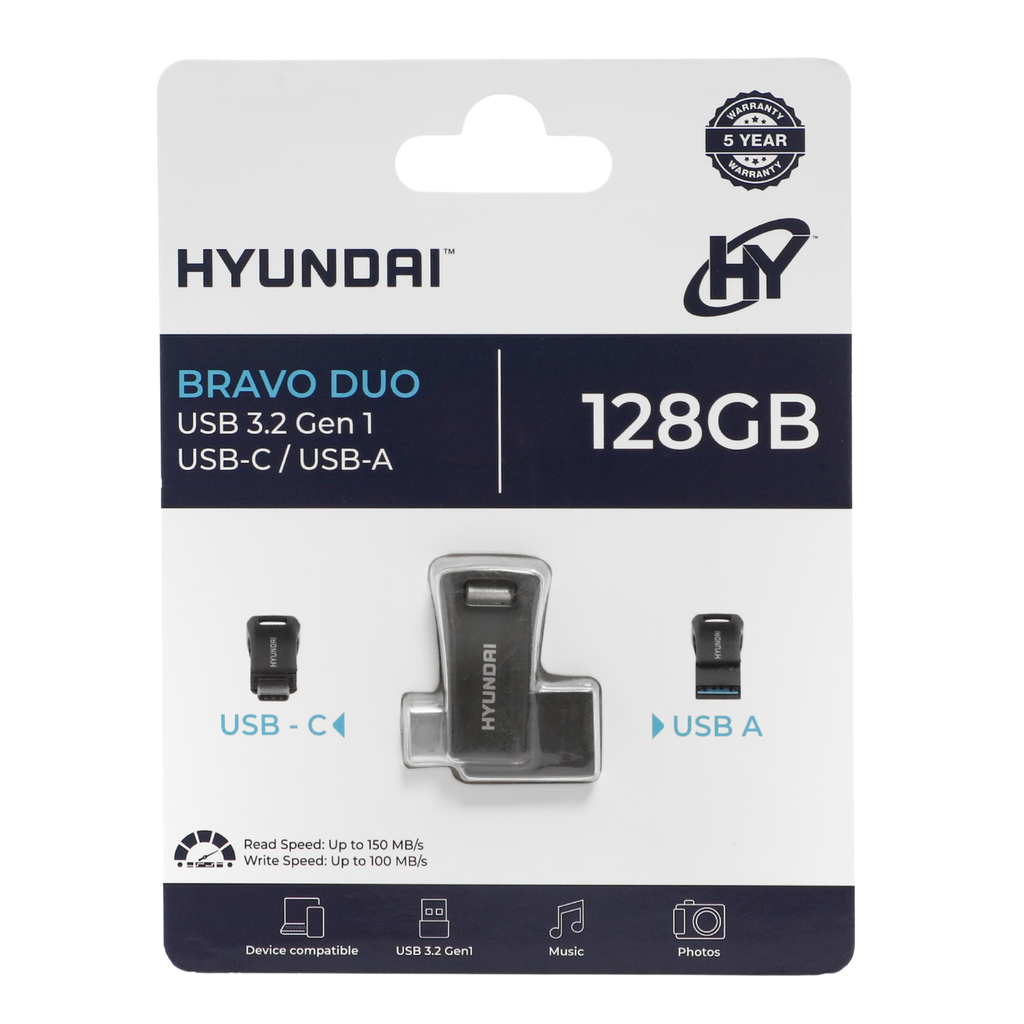 Bravo Duo USB 3.2 Gen 1 – USB-C/ USB-A
