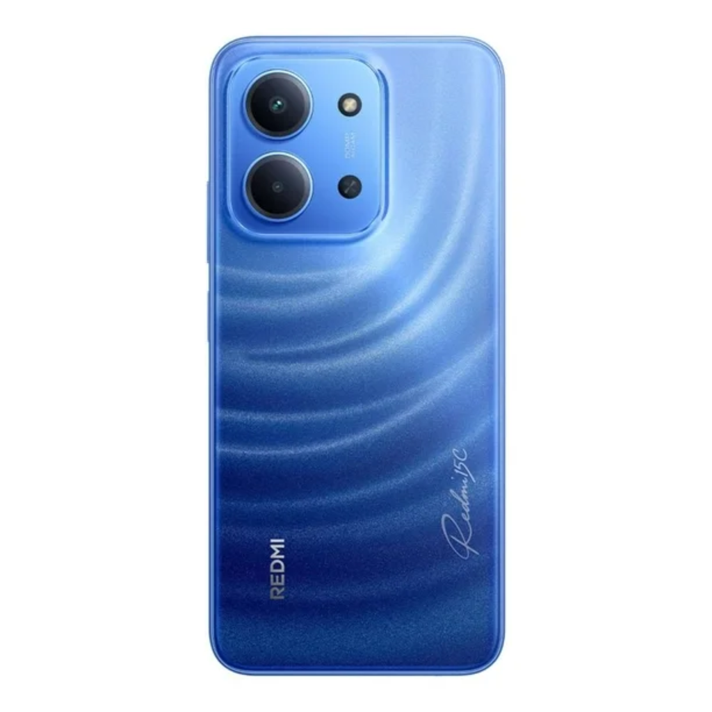 Redmi 15C Moonlight Blue – Smartphone 6.74″ HD+, 4GB RAM, 256GB Almacenamiento, Cámara 50MP, Batería de larga duración, Versión US