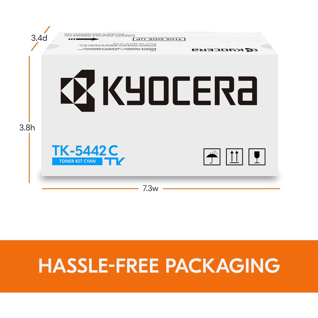 Tóner Kyocera TK-5442C Cian - Original de Alto Rendimiento para ECOSYS MA2100cfx / PA2100cwx
