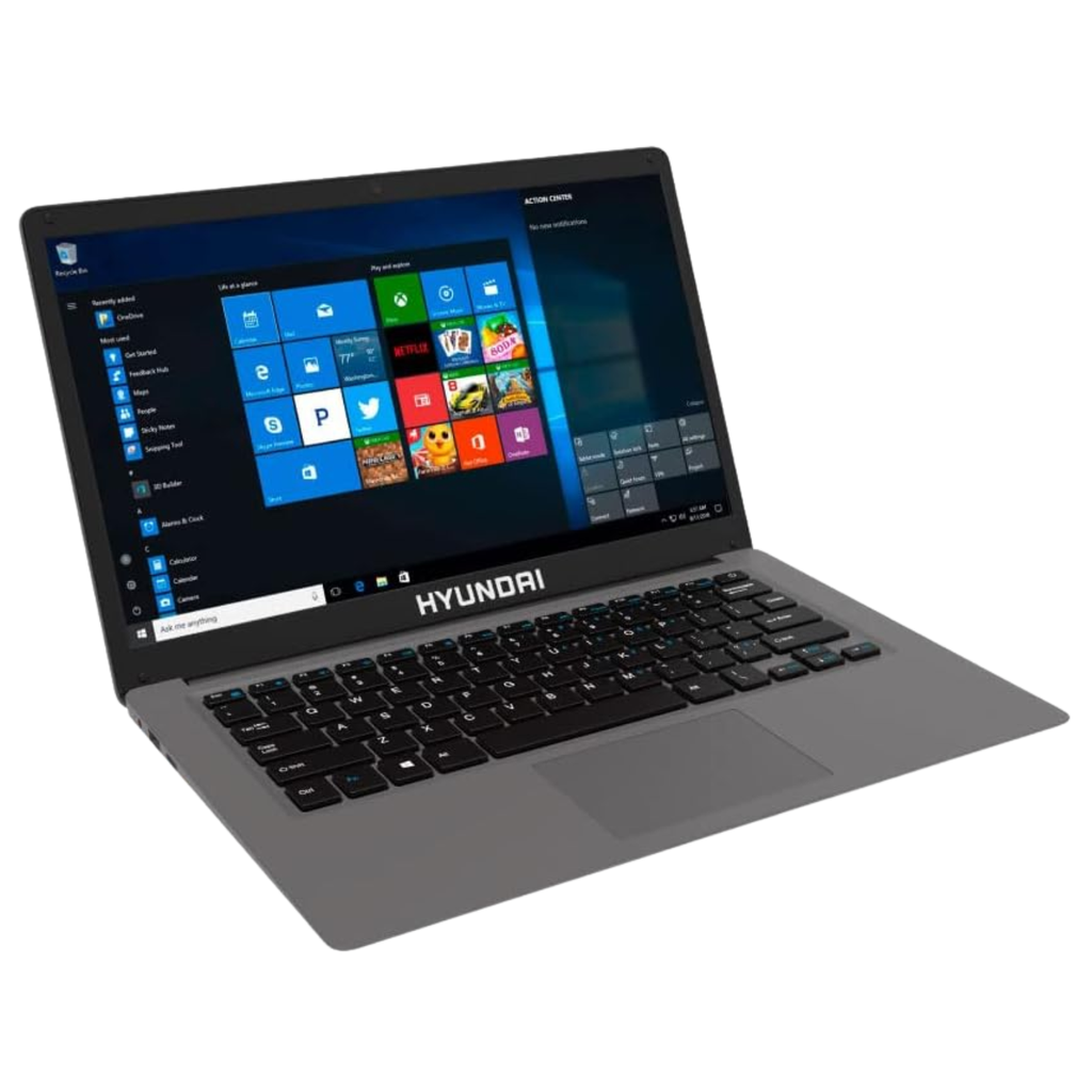 Laptop Hyundai HyBook 14.1" HD - Intel Celeron N4020, 4GB RAM, 128GB SSD, Gris