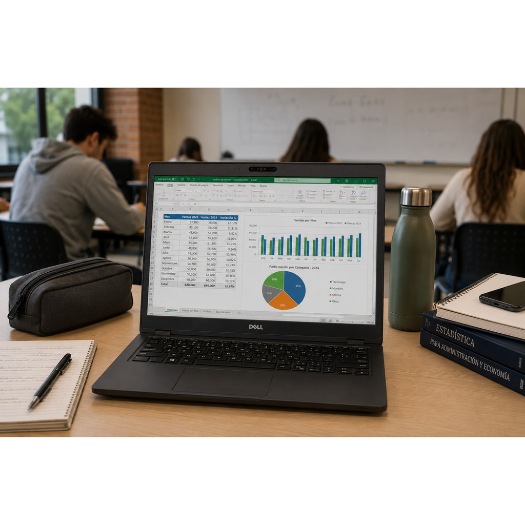 Reacondicionado-Dell Latitude 5490 Laptop i5 8GB RAM 512GB SSD 14" FHD Windows 11 Pro