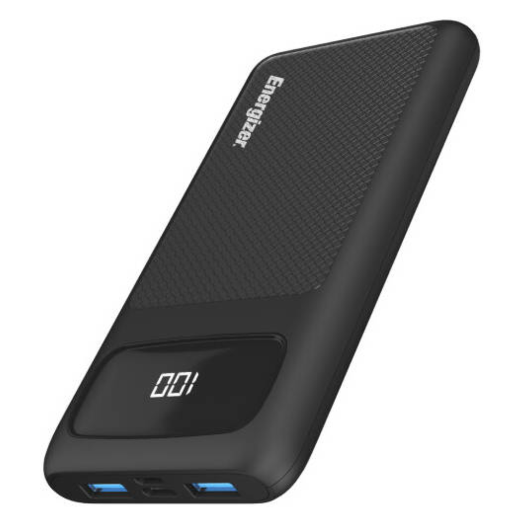 Power Bank Energizer Ultimate 10,000mAh 22.5W Carga Rápida Pantalla LCD