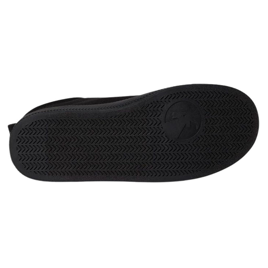BILLY Footwear Toddler Harmon Sneakers - Black 9T: Zipper & Lace Up, Cushioned Insole, Non Marking Sole