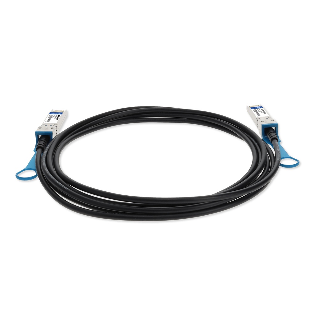 Cable de conexión directa SFP+ a SFP+ 10GBase-CU compatible con TAA de HP® 487652-B21 a Netgear® AXC761 (Twinax pasivo, 1 m)