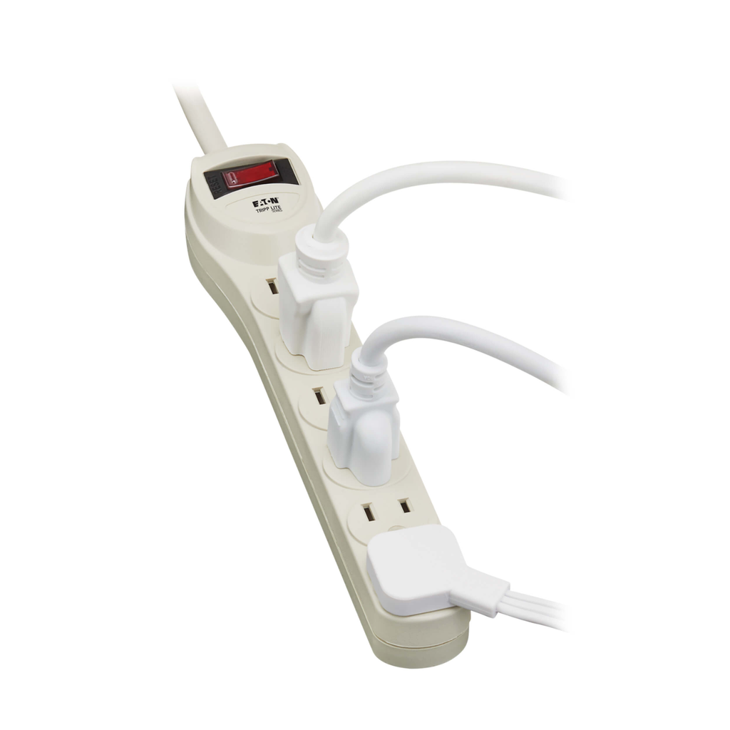 Regleta Industrial Tripp Lite Waber 6 Tomas NEMA 5-15R - Carcasa Metálica, Cable 1.2m (4ft)
