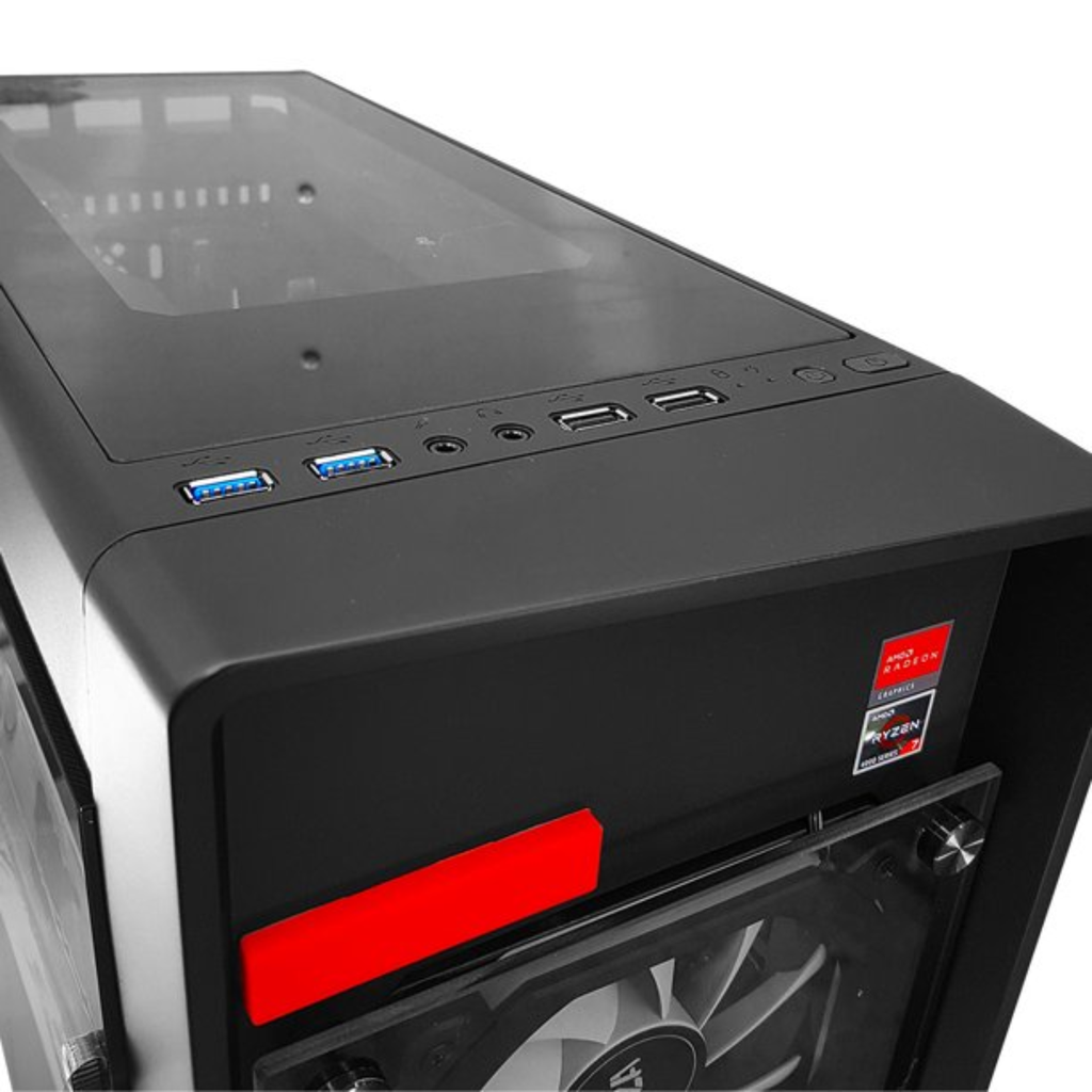 PC Gamer Hyundai Cerberus 7 | AMD Ryzen 7 PRO 4750G | 16GB RAM | 2TB HDD + 120GB SSD | Gráficos Radeon | Win 11 | Nuevo
