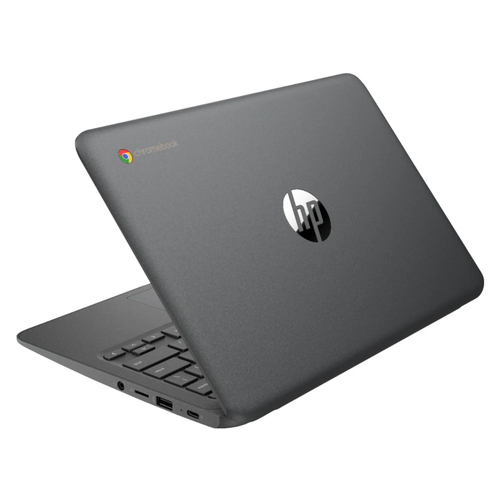 HP 11a-nb0047nr 11.6" Chromebook, Intel N3350, 4GB RAM, 32GB HD, Chrome OS (Reacondicionado de fabrica), Gris