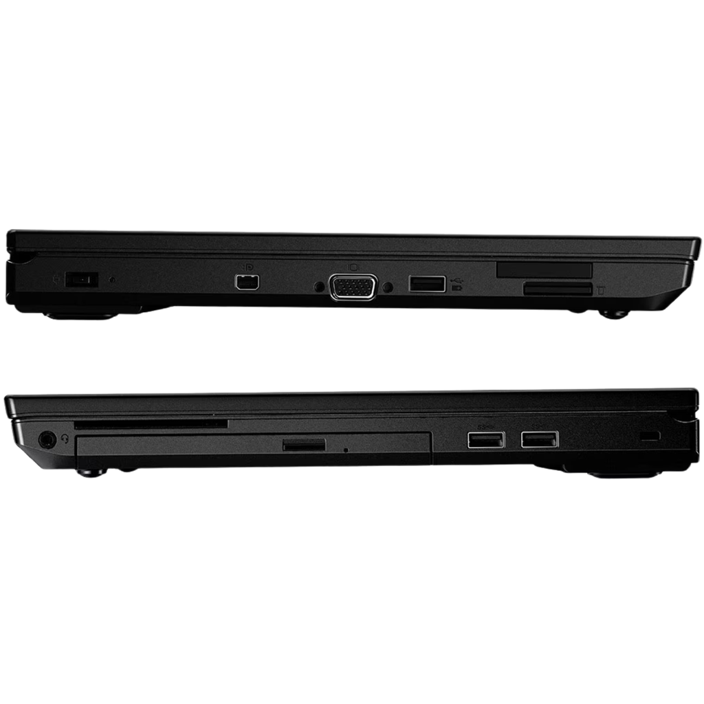 Laptop LENOVO ThinkPad L560 | Pantalla 15.6″ | Intel Core i5 | 8GB RAM | 500GB HDD | Teclado Numérico | Win 10/11 Pro | Negro - Grado A