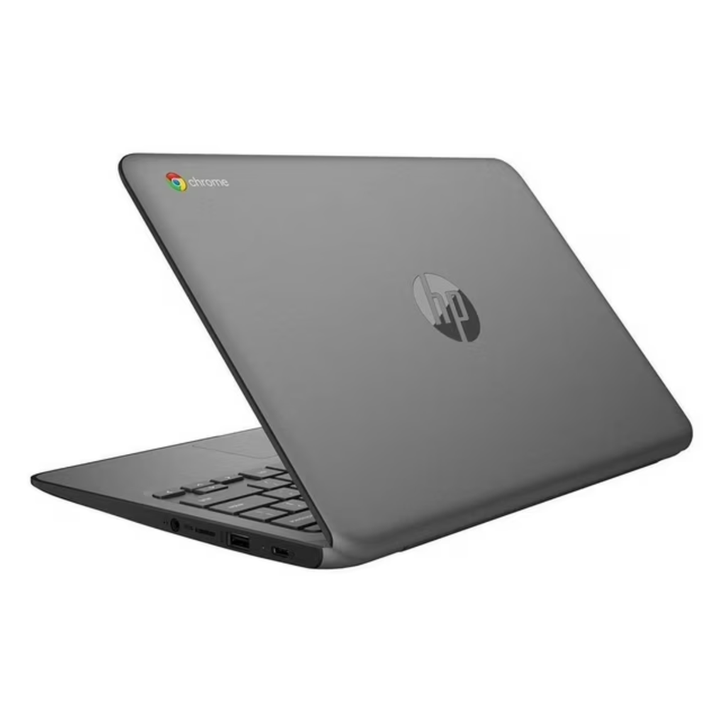 Laptop HP Chromebook 11a-nb0013dx 11.6", Intel Celeron N3350, 4GB RAM, 32GB eMMC, Chrome OS - Gris - Reacondicionada