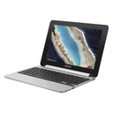 Refurbished - Asus Chromebook Flip C101 C101PA-DB02 10.1" Touchscreen Convertible Chromebook - 1280 x 800 - ARM Cortex A53 Hexa-core (6 Core) 1.60 GHz - 4 GB Total RAM - 16 GB Flash Memory - Silver