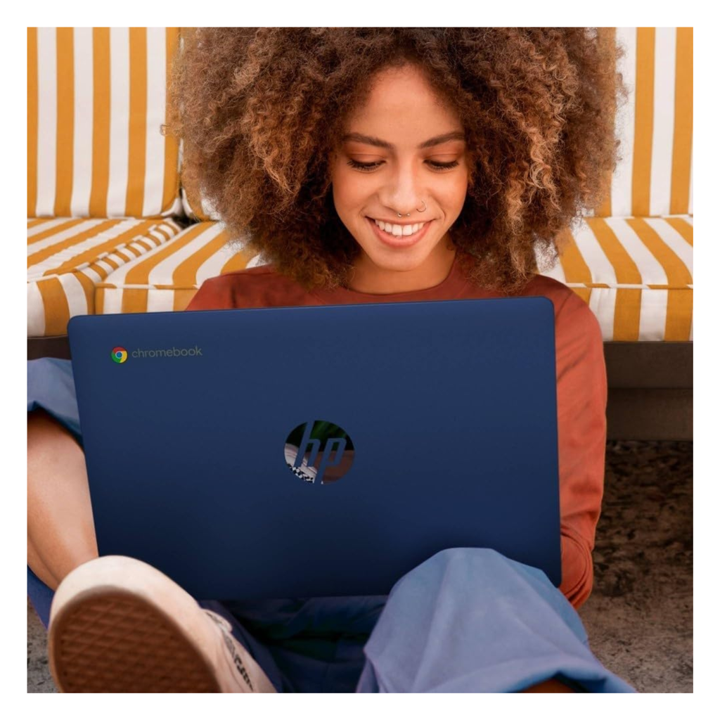 Refurbished HP Chromebook 11A-NA0120NR 11.6" TS HD IPS MediaTek MT8183 4 / LPDDR4 64 GB eMMC - Indigo Blue Grado B