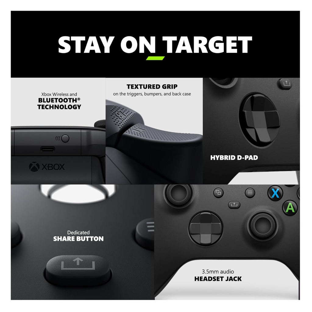 Microsoft Xbox Controller Series X/S/One Wireless Carbon Black