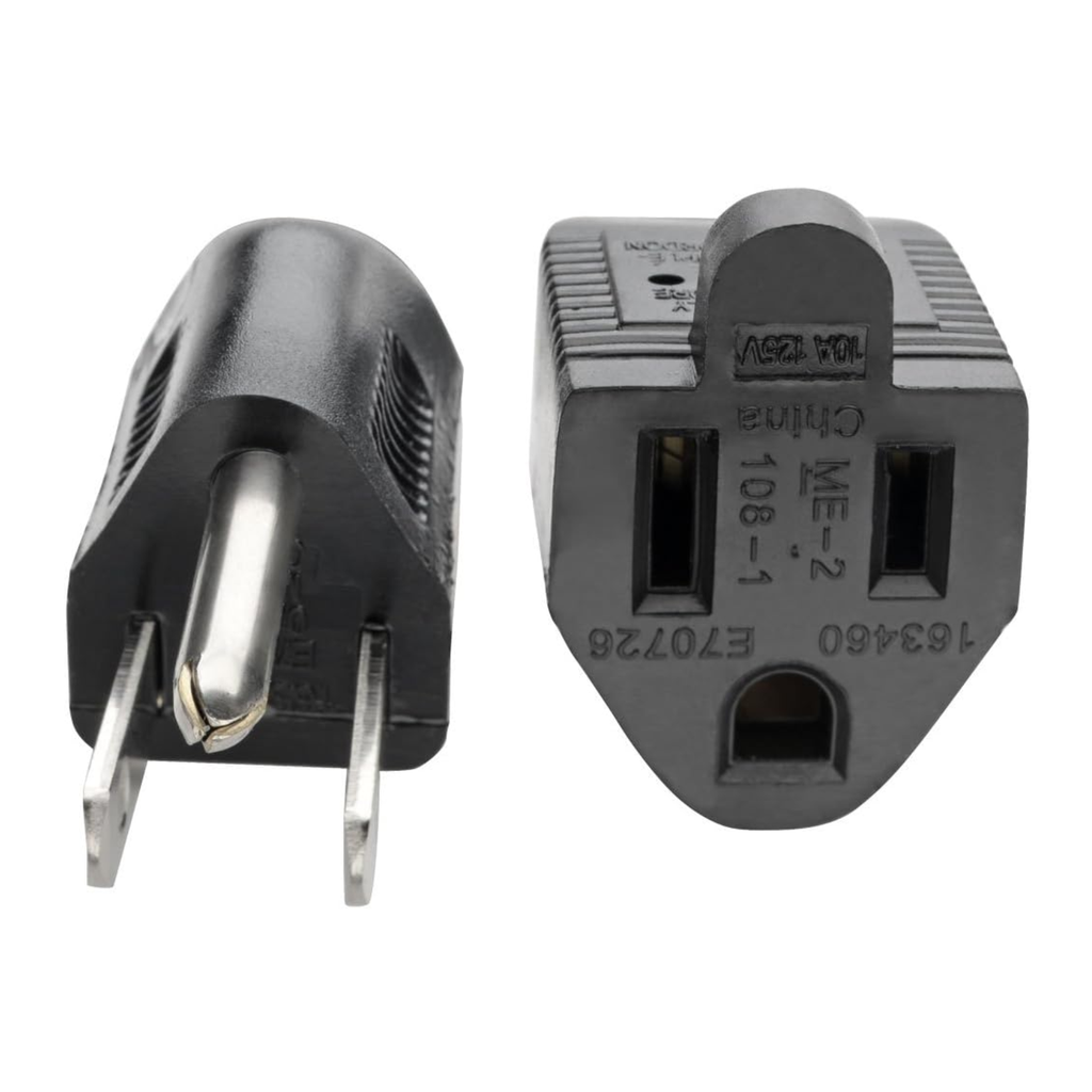 Cable de Extensión de Alimentación Tripp Lite 1.8m (6ft) NEMA 5-15R a 5-15P - Open Box