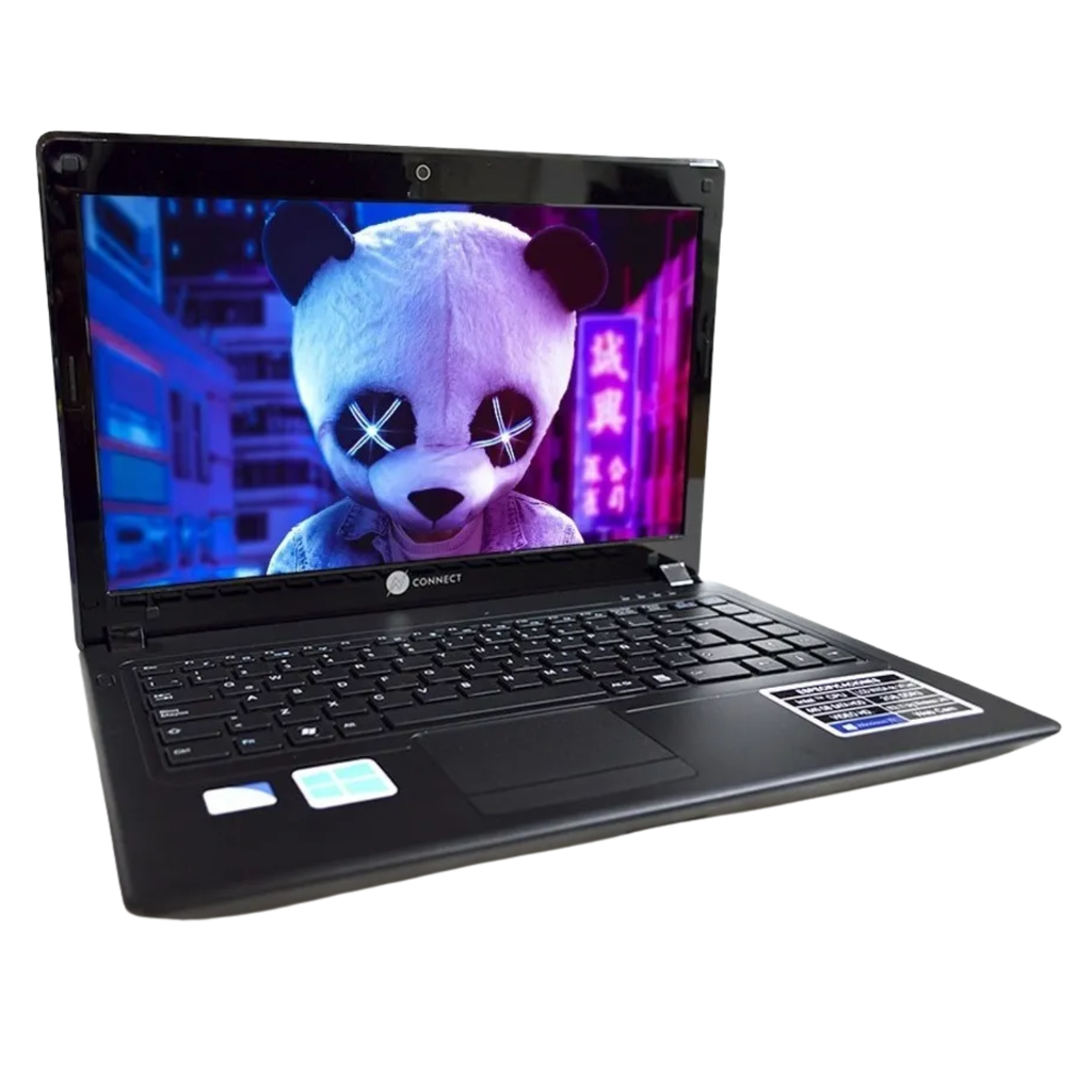 Laptop Connect 14.1" HD - Intel Celeron N3350, 4GB RAM, 64GB SSD, Win 10 Home - White