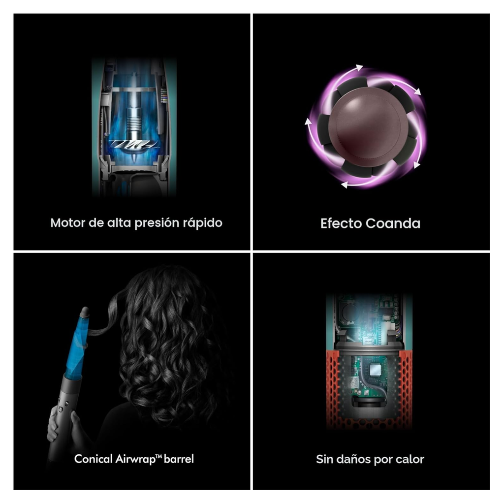 Dyson Airwrap I.D. Multi-Styler Secadora Edición Ámbar Sedoso