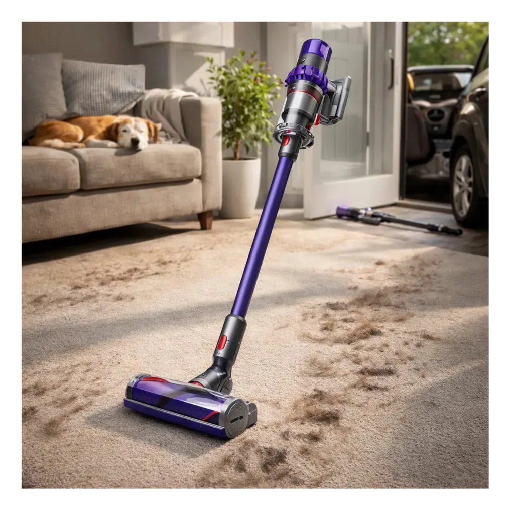 Dyson Cyclone V10 Animal Cordless Stick Vacuum Iron.