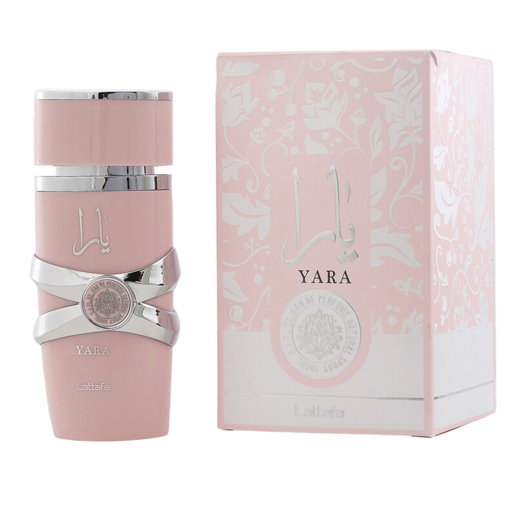 Lattafa Yara Eau de Parfum 100ml - Perfume Árabe para Mujer, Fragancia Oriental Vainilla y Notas Tropicales (6291108730515)