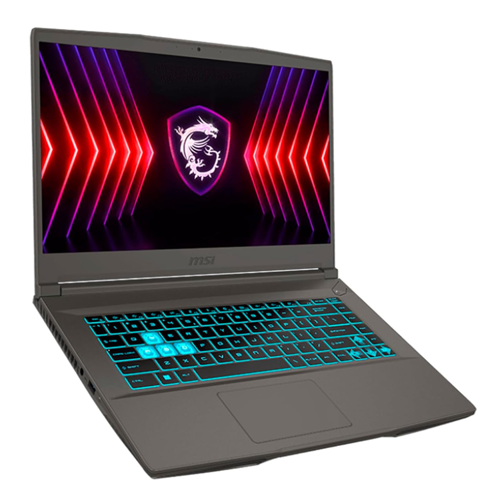 Laptop Gaming MSI Thin 15 B13VE 15.6" FHD 144Hz - Intel Core i5-13420H, 16GB RAM, 512GB SSD, RTX 4050 6GB - Gray (Open Box)