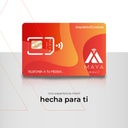Maya Móvil Max 30 días de vigencia, 4 Gb de datos, llamadas, SMS y redes sociales ilimitados