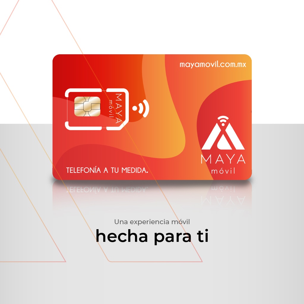 Maya Móvil Elite 30 días de vigencia, 35 Gb de datos, llamadas, SMS y redes sociales ilimitados