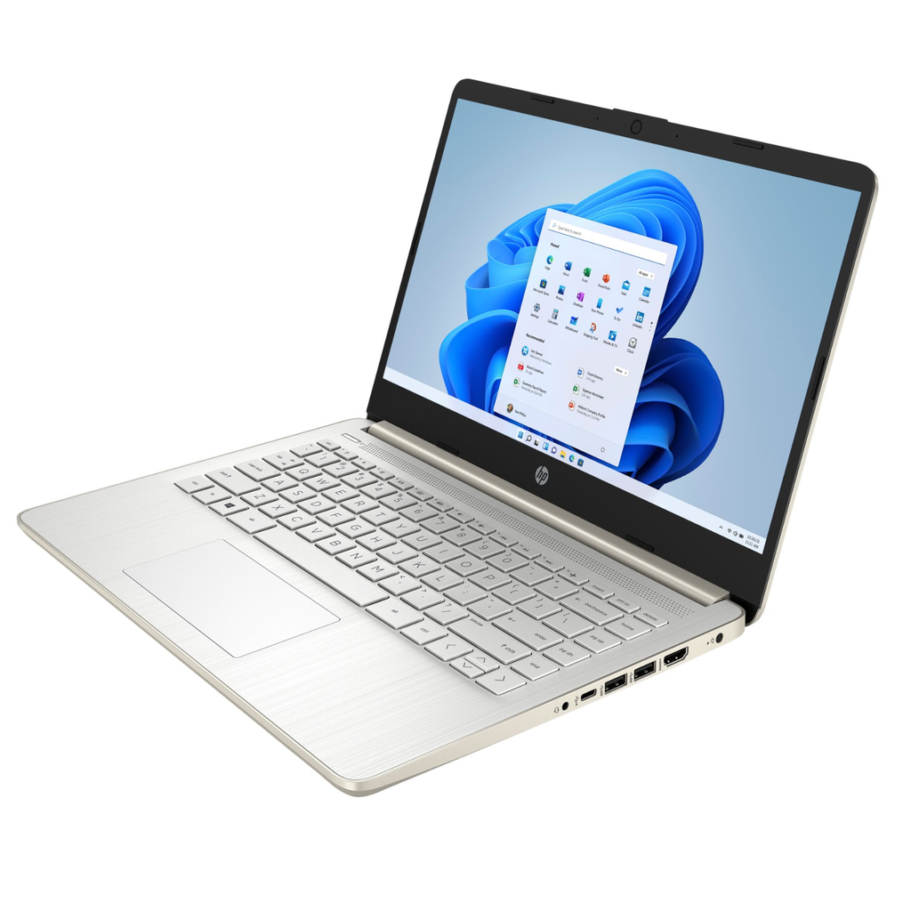 HP Stream 14-DQ6015 14" - Intel N150, 4GB RAM, 128GB UFS, Win 11 S, Pale Rose Gold