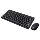 Adesso WKB-1100CB Mini Teclado y Mouse Inalámbricos Resistentes Derrames