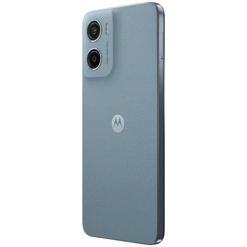 Motorola Moto E15 Azul Cantera – Smartphone 2GB RAM, 64GB, Pantalla 6.5″ HD+, LTE, Dual SIM, Batería de larga duración