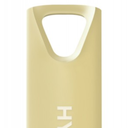 Memoria USB 16GB Hyundai Bravo Deluxe | Color Dorado (Gold) | Cuerpo Metálico | USB 2.0 High Speed | Nueva Sellada | Para Llaveros, Oficina y Regalos Ejecutivos