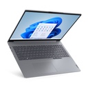 Lenovo ThinkBook 16 G6 IRL 16" WUXGA IPS Touchscreen Notebook - Intel Core i7-1355U 1.7GHz - 16GB DDR5 RAM - 1TB PCIe SSD - Fingerprint Reader - Backlit Keyboard - Wi-Fi 6 - RJ-45 - Windows 11 Pro - Arctic Grey